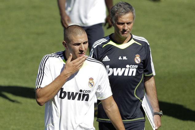 Benzema was considered lazy by the Special One